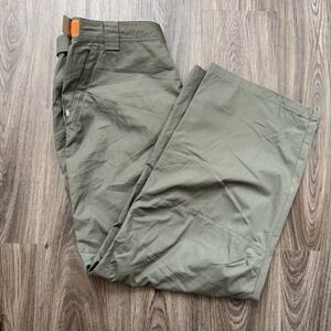 Vintage Rusty Pants Khaki Olivr Cargo Baggy Rave Surf Skate Y2K Men's 38x29